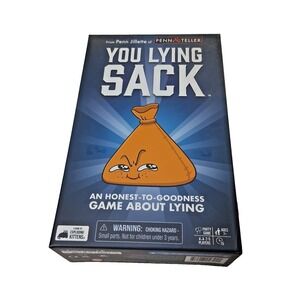 YOU LYING SACK by‎ Penn & Teller Board Game 2023 100% COMPLETE In Box